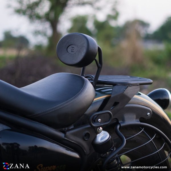 Backrest Oval Compatible with Luggage Rack for Super Meteor 650 by ZANA-ZI-8295 — изображение 4