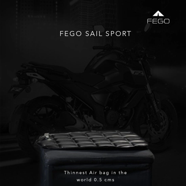 Image Fego Sail Sport – Air Suspension Seat for Motorcycles – 1001FS