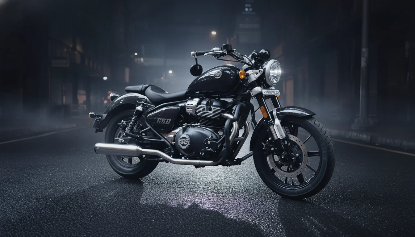 Royal Enfield Super Meteor 650 2 x 2 Full System Exhaust – SS Motocorp