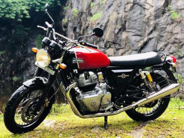 Powerage Slipon Exhaust for Royal Enfield Interceptor 650 / GT 650 – Polish Finish Long — изображение 3