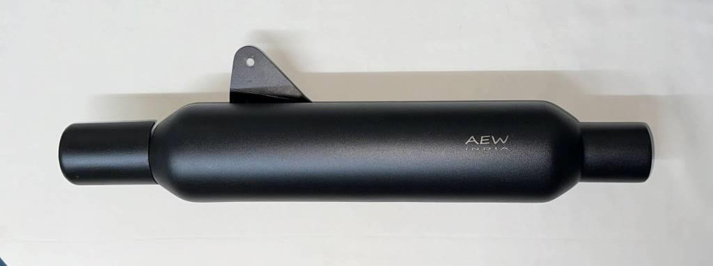 Image Aew TE 203 Performace Exhaust For Royal Enfield Shot Gun 650 – Black – 88122E