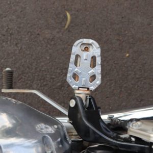 Image Anti Slip Foot Peg for Royal Enfield Interceptor 650 – Silver