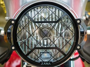 Image Black Head Light Grill Type-2 for Himalayan (2016-2022)&Himalayan BS6 (2021) by ZANA-ZI-8137