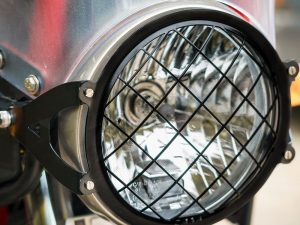 Image Black Headlight Grill Type 0 for Himalayan BS6 2021 & Himalayan (2016-2022) by ZANA- ZI-8136