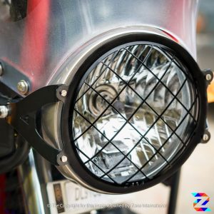 Image Black Headlight Grill Type 0 for Himalayan BS6 2021 & Himalayan (2016-2022) by ZANA- ZI-8136