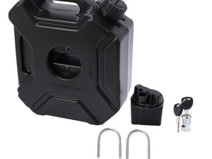 Image Motorcycle Jerry Can 5L Petrol with Lock – Black