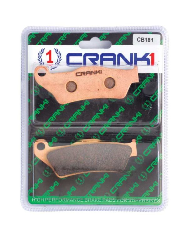 Image CRANK1 Brake Pads Front Royal Enfield Classic 500 2016 Onwards-CB181