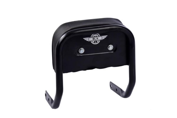 Image Bullet Backrest In Stainless Steel Black (Powder Coated)