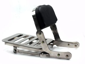 Image Bullet Backrest With Carrier Plate In Stainless Steel – BR0073