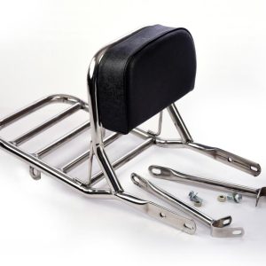 Image Bullet Backrest with Carrier Pipe in Stainless Steel – BR0057A