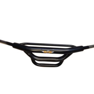 Image Bullet Bahubali 2 Handle Bar – Stainless Steel – Black Powder Coated – HB0096B