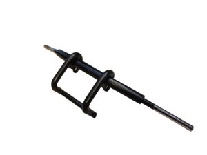 Image Bullet Bahubali Handle Bar in Stainless Steel (Black Powder Coated)