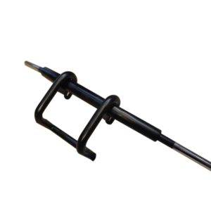 Image Bullet Bahubali Handle Bar in Stainless Steel (Black Powder Coated)