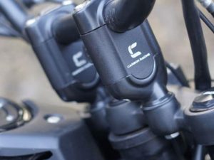 Image Carbon Racing 2 Inch Handlebar Risers for Himalayan 450