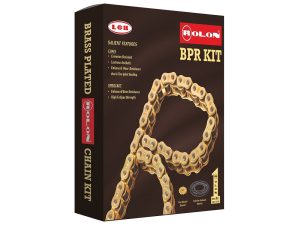 Image Rolon Brass Chain Sproket Kit for RE Reborn / RE Classic New / RE Meteor 350/ RE Hunter 350 – HPORC389