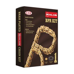 Image Rolon Brass Chain Sproket Kit for RE Reborn / RE Classic New / RE Meteor 350/ RE Hunter 350 – HPORC389