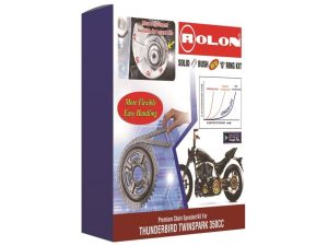 Image Rolon Chain and Sprocket kit for NEW THUNDER BIRD 500CC – KIT BSORTB09 500CC