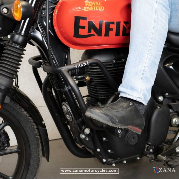 Image ZANA Crash Guard with Slider Black for Royal Enfield Hunter 350 – ZI-8251