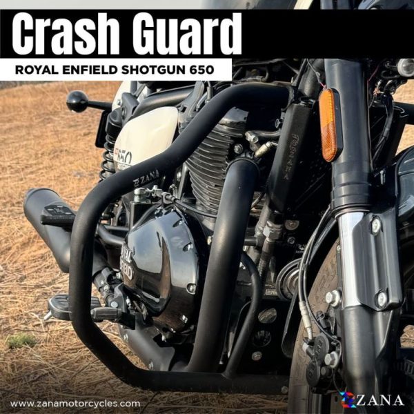 Image Zana Crash Guard for Royal Enfield Shotgun 650 Black MS – ZI-8458