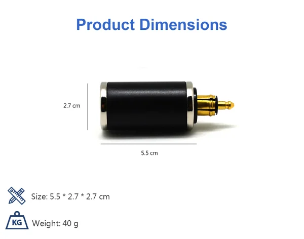 Image DIN (HELLA) to 36W PD USB-C+QC 3.0 (Straight) – Cliff Top – TY-A2005