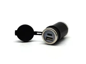 Image DIN (HELLA) to 36W PD USB-C+QC 3.0 (Straight) – Cliff Top – TY-A2005
