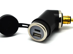 Image Din (Hella) to 36W PD USB-C + QC 3.0 (Angled) – Cliff Top – TY-A2006