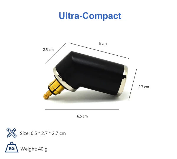 Image Din (Hella) to 36W PD USB-C + QC 3.0 (Angled) – Cliff Top – TY-A2006