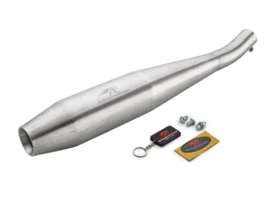 Image Red Rooster Performance Exhaust for Continental GT 535 – Silver