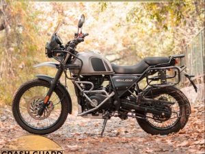 Image HIMALAYAN BS6 (2021-22) CRASH GUARD WITH SLIDER SILVER – ZI-8148
