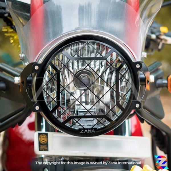 Image Head Light Grill TYPE-4 Black Himalayan (2016-2022) – ZI-8138