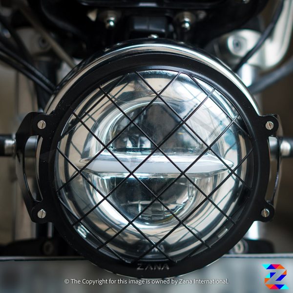 Image Headlight Grill Type-0 Black for GT/Interceptor 650, and Himalayan- ZANA, ZI-6049