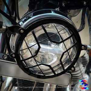 Image Headlight Grill Type-4A Black- ZANA, ZI-8023