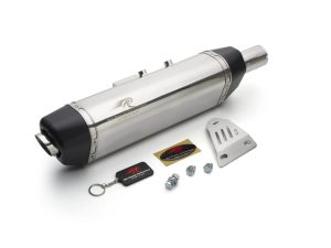 Image Red Rooster Vertex-Polish Exhaust for Royal Enfield Himalayan
