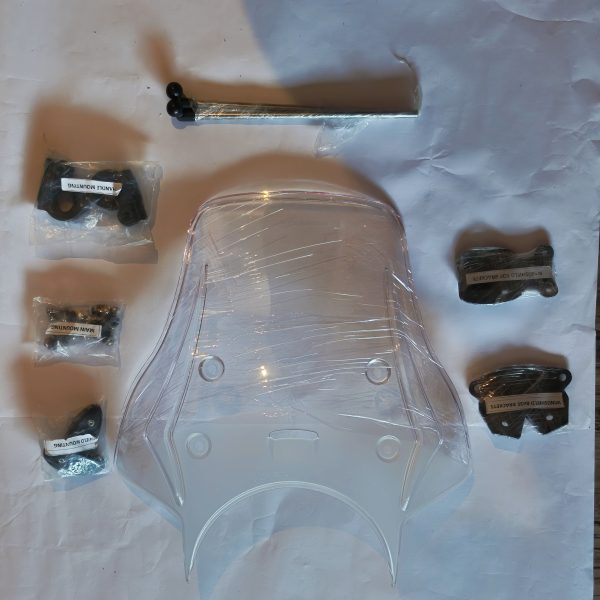 Premium Windshield for Royal Enfield Interceptor 650 – Clear V2 (Version 2) — изображение 5