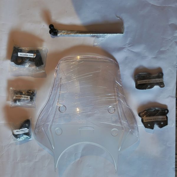 Premium Windshield for Royal Enfield Interceptor 650 – Clear V2 (Version 2) — изображение 5