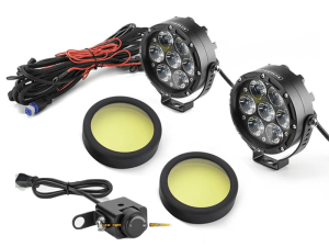 Image Motorfans L7 65W Fully Dimmable 6500K 7500LM Spot Beam LED Auxiliary Light – Spot