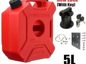 Image Motorcycle Jerry Can 5L Petrol with Lock – Red