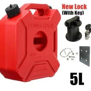 Image Motorcycle Jerry Can 5L Petrol with Lock – Red