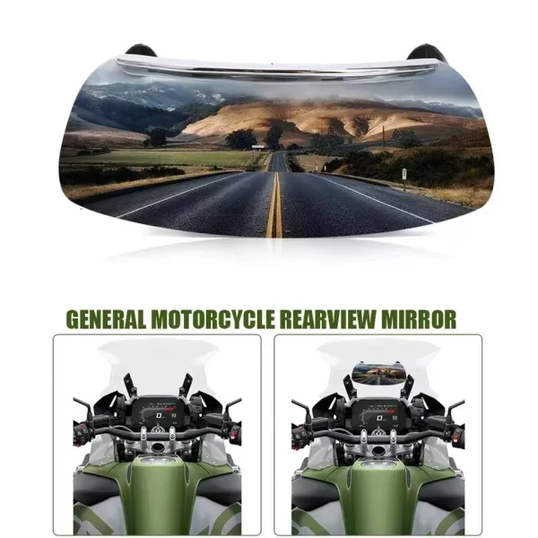 Image 180 Degree Blind Spot Mirror for Motorcycle