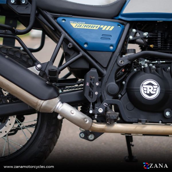 Image New Rear Master Cylinder Protector for Himalayan (2022) & Scram 411 by ZANA-ZI-8211