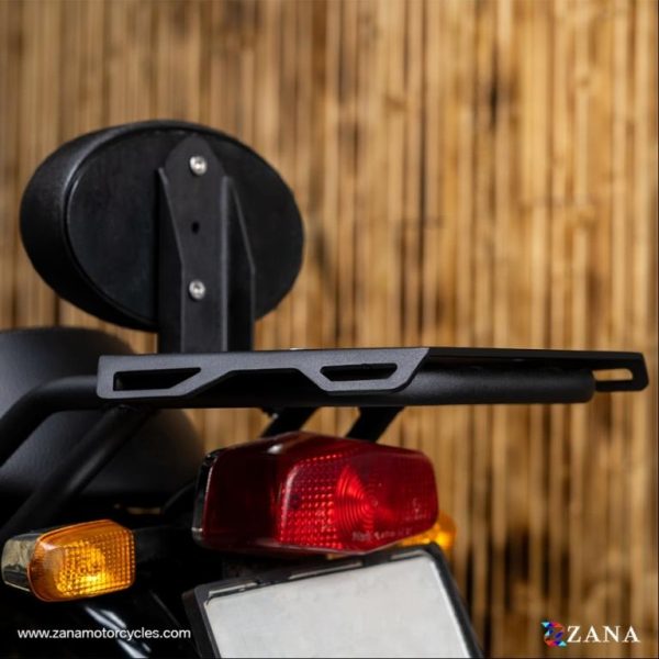 Image New Top Rack With Aluminium Plate and Compatible with Pillion Backrest for GT & INTERCEPTOR 650 – ZI-8135