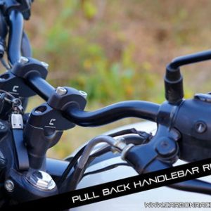 Image Pull Back Handlebar Risers – Hunter 350 – Carbon Racing