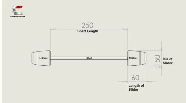 Image Premium Aluminium Fork Sliders for Himalayan 450 – Polished Silver – Carbon Racing