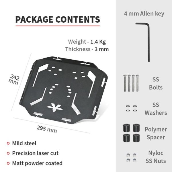 Image RE Himalayan (2021) Quick Mount Rear Rack – ViaTerra