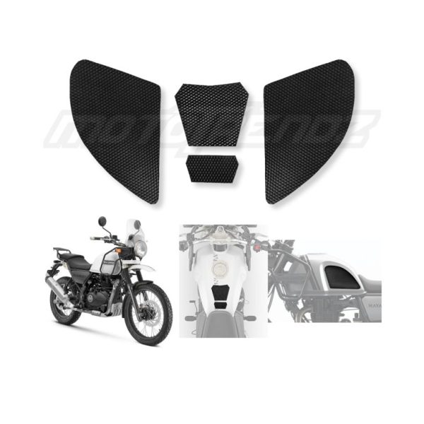 Image Traction Pads / Tank Grip for Royal Enfield Himalayan/Scram 411 (Top + Sides) – Mototrendz