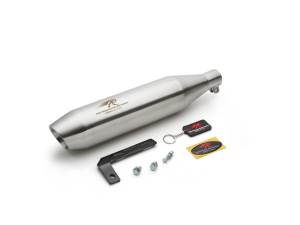 Image Red Rooster Rumbler Max–Matte Exhaust for RE Hunter 350