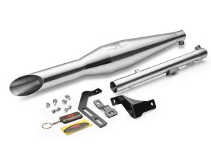 Image Red Rooster Rumbler Ace–Polish Exhaust for RE Meteor 350
