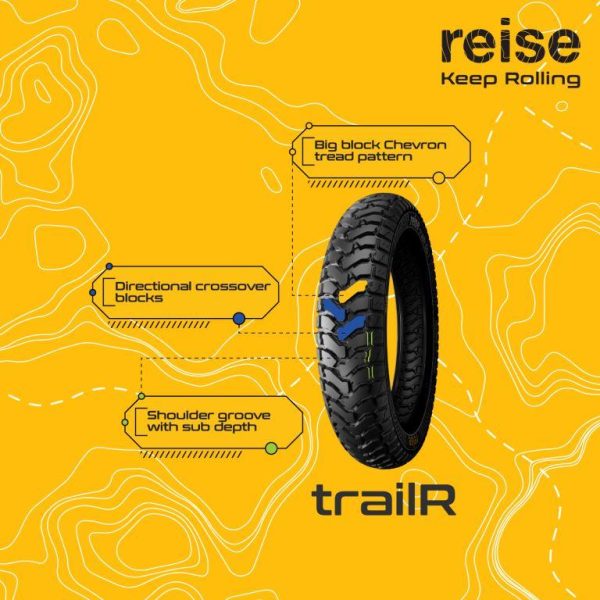 Image Reise Moto trailR 100/90-19 57P Front Tubeless Tyre – 3601220512