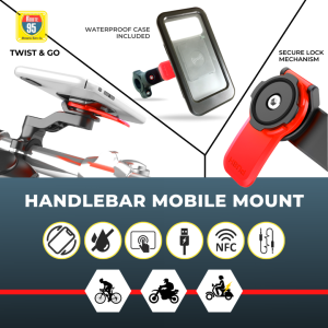 Image Twist & Go Handle Bar Phone Mount – Route95