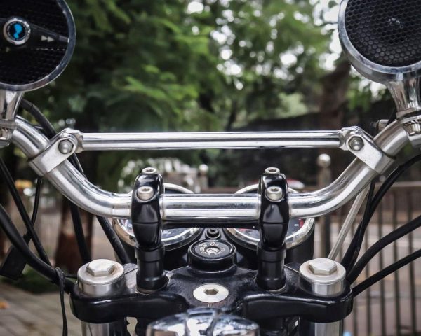 Image Royal Enfield Interceptor 650 Handle Bar Risers – SS Motocorp